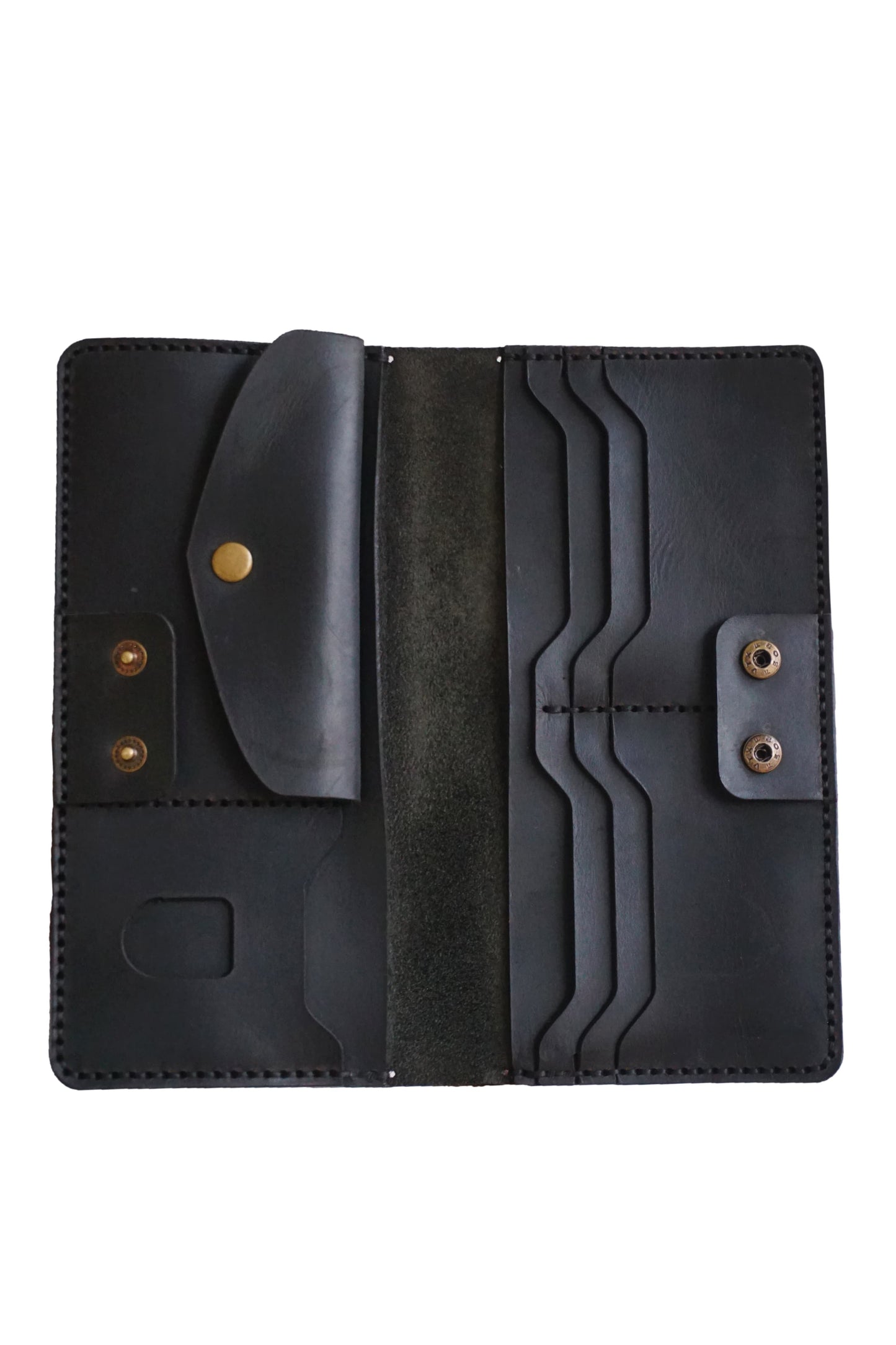 Handmade Leather Long Wallet