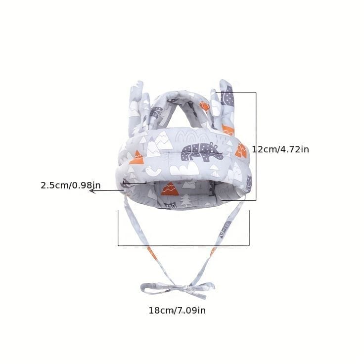 Baby Head Safety Helmet & Free Baby Tooth Brush. Mega Mall