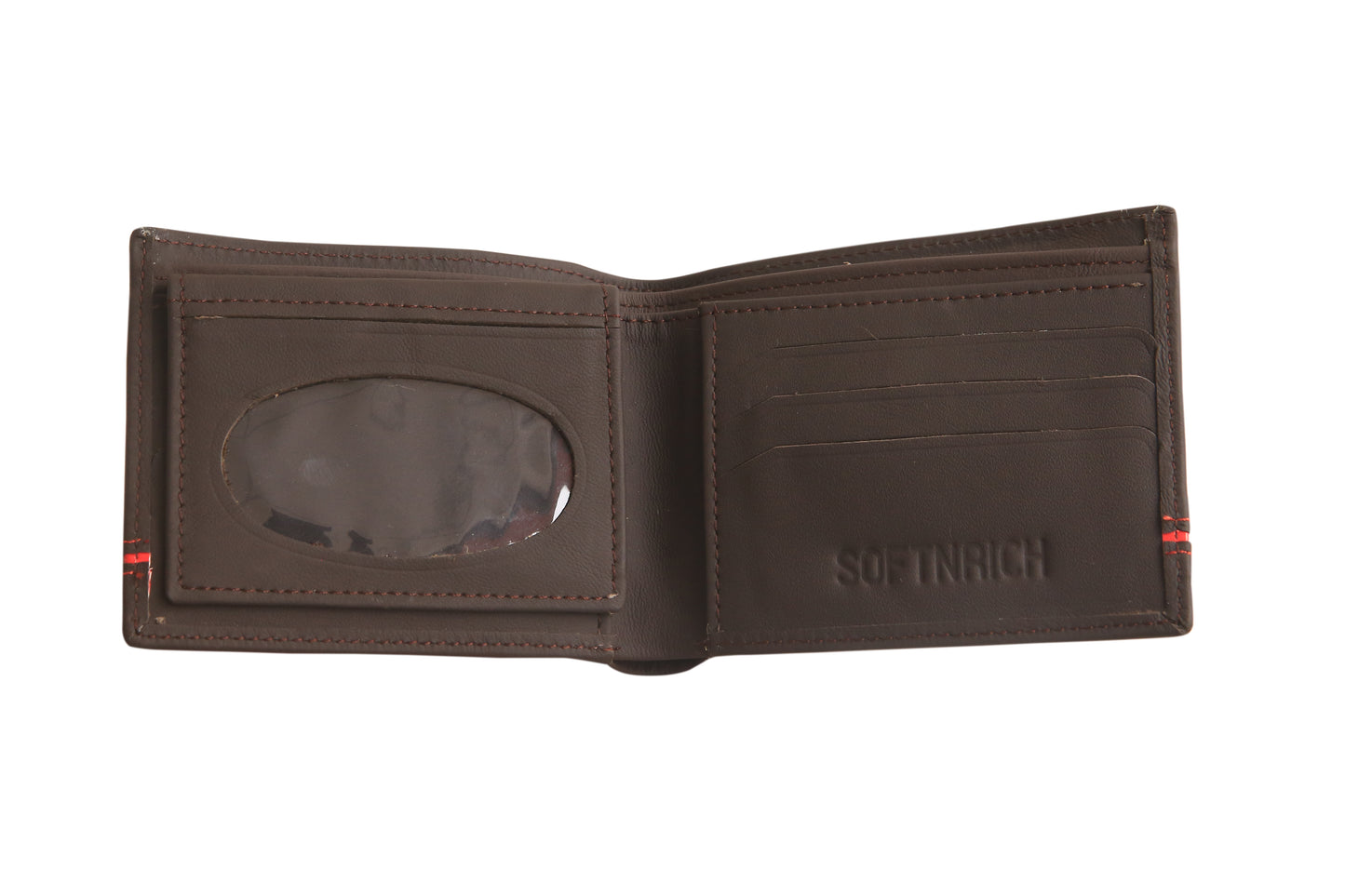 Pocket size leather wallet