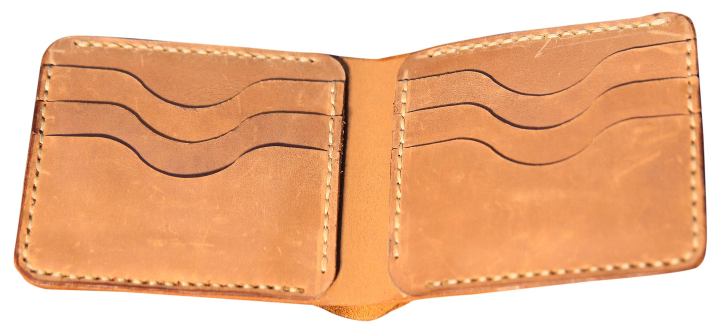 Handmade Pocket Size Leather Wallet